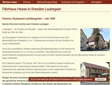 Tablet Screenshot of faehrhaus-hesse.de